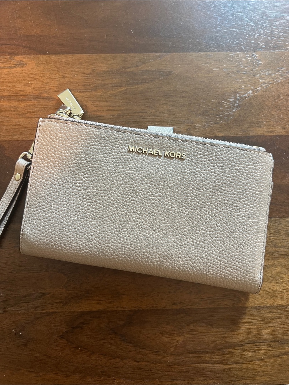 Michael Kors Leather Smartphone Wristlet Wallet